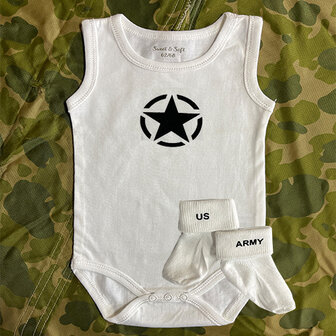 US Army baby cadeau set