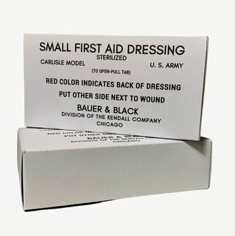 WW2 Small Carlisle Bandage Dressing variation