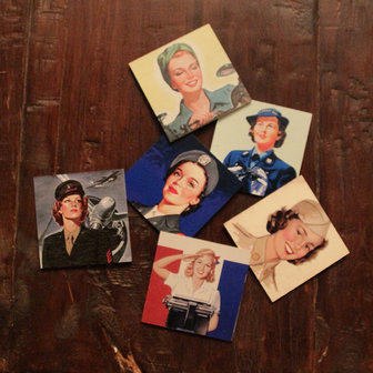 COASTERS PIN-UP