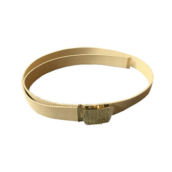 OFFICERS TROUSER BELT BRASS BUCKLE