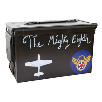 8TH AIR FORCE THE MIGHTY EIGHTH AMMUNITION BOX