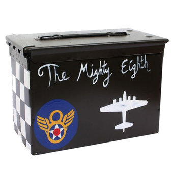 8TH AIR FORCE THE MIGHTY EIGHTH AMMUNITION BOX