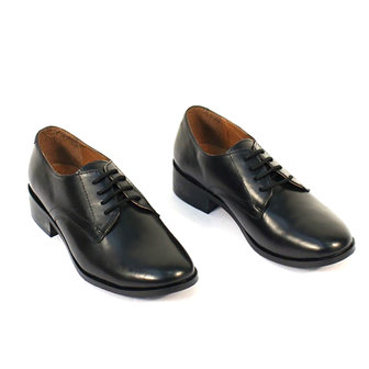 Womens Black Service Shoes