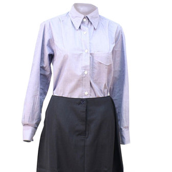 WAAF Blue Blouse with Attached Collar