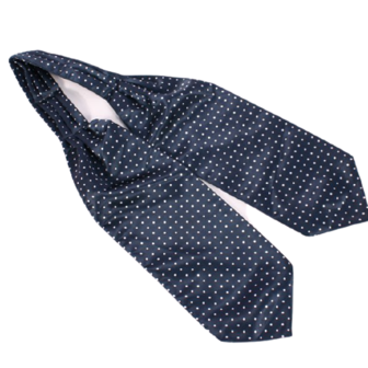 Officers Blue Ascot Tie