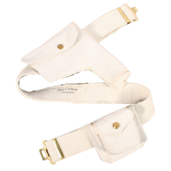 1937 Webley Pistol Webbing Set MP White