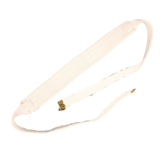 1937 Webbing Cross Strap MP White