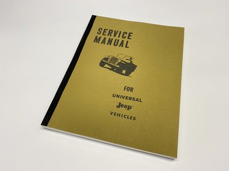 SERVICE MANUAL FOR UNIVERSAL JEEP VEHICLES