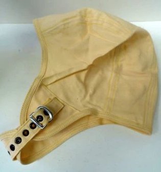 AVIATRIX CLOTH CR&Egrave;ME COLORED FLYING HELMET