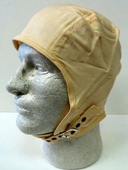 AVIATRIX CLOTH CR&Egrave;ME COLORED FLYING HELMET