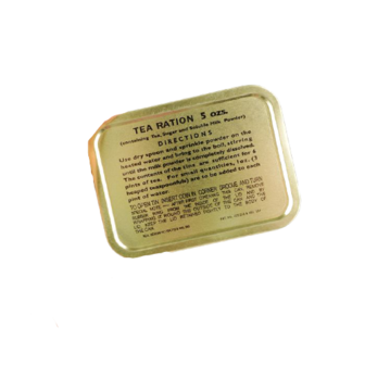 WW2 British Tea Ration Tin