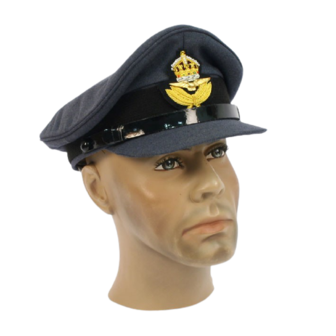 Royal Air Force RAF Officers shaped peaked SD Cap