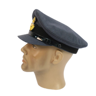 Royal Air Force RAF Officers shaped peaked SD Cap