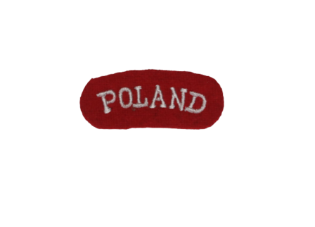 WW2 1st Corp Poland Shoulder Titles