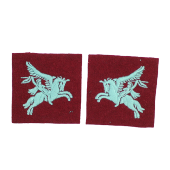 1st and 6th Airborne Division Woven Pegasus Patches