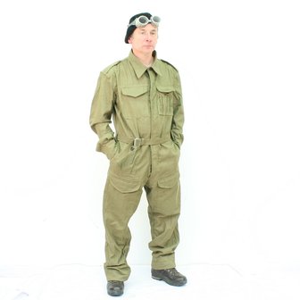 WW2 British Denim Tank Suit by Kay Canvas