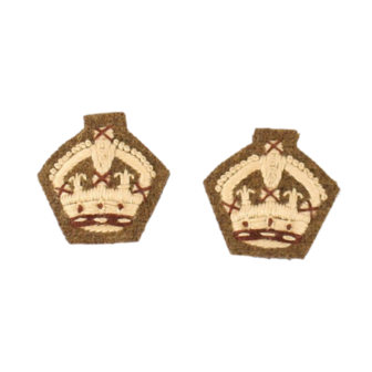 Khaki Rank Crowns