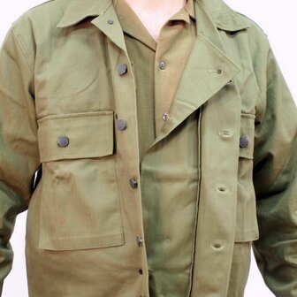 US Army HBT Shirt. 1943 Pattern OD 7 Green 