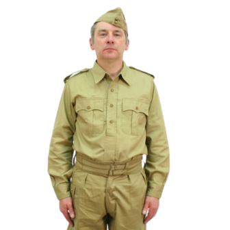 Khaki Drill KD Airtex Shirt