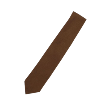 US Officers Chocolate Brown Tie