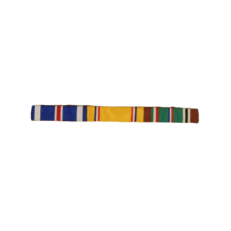 USAAF WW2 Air Force Ribbon Bar Set. DFC, American Def, Euro