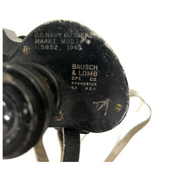 WWII US Naval Bausch &amp; Lomb Mark I binoculars 1940