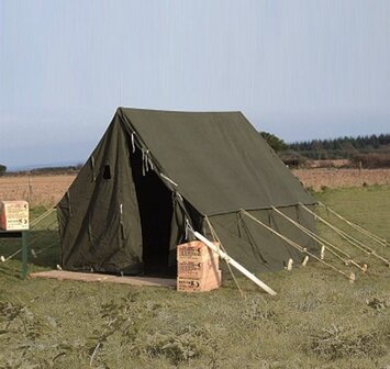 US OD SMALL WALL ARMY TENT