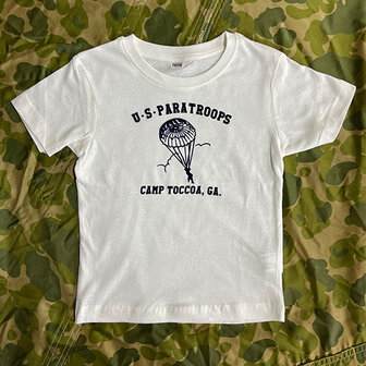 Kids Camp Toccoa Paratroops PT t-shirt