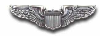 US Army Air Corps and Air Force Pilots Wings