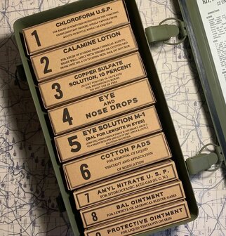 WW2 Gas First Aid Set