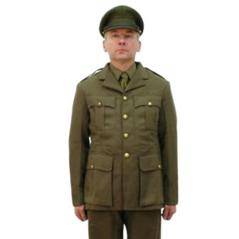 WW2 British Army Officers Service Dress SD Tunic