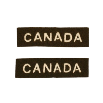 WW2 Canada Shoulder Titles