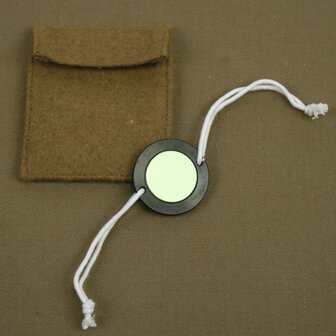 US Airborne Helmet Marker Disc. Luminous Helmet Disc