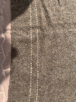 Original Unissued Gray Wool Blanket