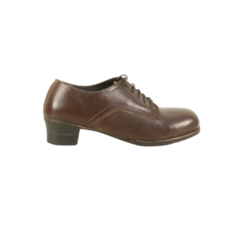 Women&#039;s Brown Leather Service Shoes 