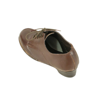 Women&#039;s Brown Leather Service Shoes 