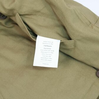 US Army Children&#039;s M41 Jacket in Children&#039;s Sizes