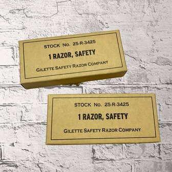 Safety Razor Box for US GI