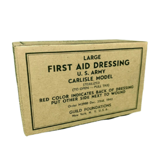 WW2 Large Carlisle Bandage Dressing variation 2