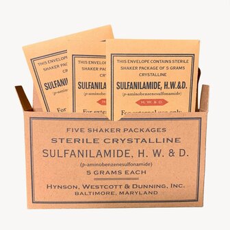 Sulfanilamide Sachet Display Box