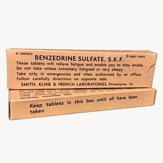 Benzedrine Sulfate Box