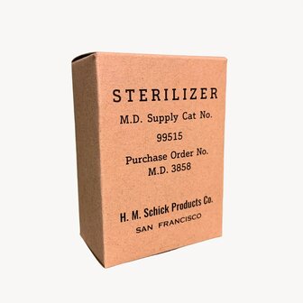 Needle Steriliser Empty Display Box