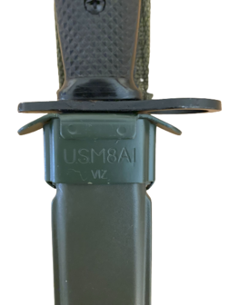 US M7 BAYONET WITH SCABBARD M8A1