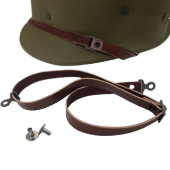 Fixed Chinstrap &ndash; Hawley Helmet Liner - Reproduction