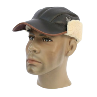 USAAF B2 Winter Leather Flying Cap