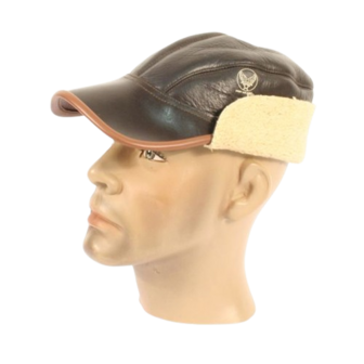 USAAF B2 Winter Leather Flying Cap