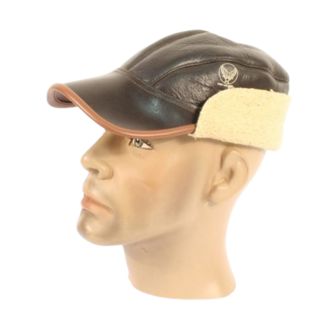 US AAF B2 Winter Leather Flying Cap