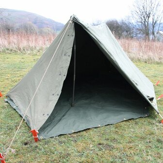 US Army pup tent shaped (11x 6ft) groundsheet