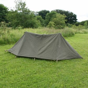 1945 US Army OD Shelter Halves x2 ( Pup tent) Canvas Only by Kay Canvas