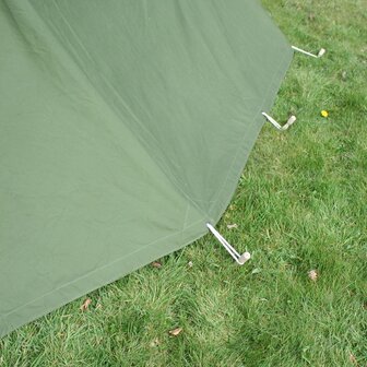 1943 US Army WW2 Shelter Halves x 2 ( pup tent) Canvas Only
